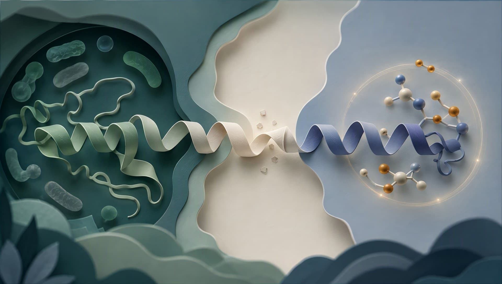 Semaglutide Main-Chain P29 as a Three-Interface Intermediate