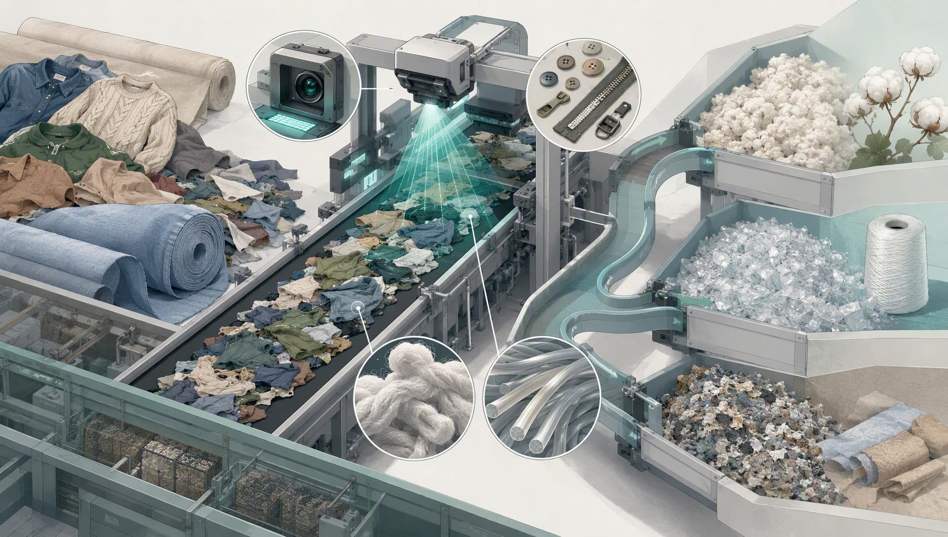 Textile Waste Recycling and Reuse Explained: From Mixed Fibers to New Materials